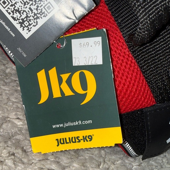 Julius-K9 Blue Dog Harness! New never used with Tags. - Picture 6 of 7